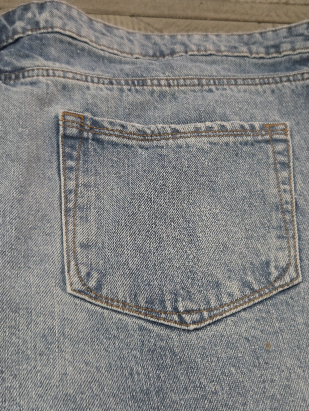 NWT The Drop Medium Indigo Distressed Rae - Picture 5 of 5